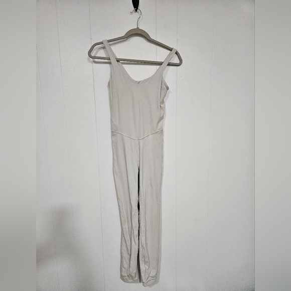 lululemon athletica Pants - Lululemon Align Cream Jumpsuit